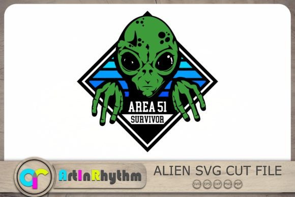 Download Area 51 Survivor Svg, Alien Svg, UFO Svg - Area 51 Collection