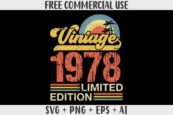 Download Retro Vintage 1978 Limited Edition - 1978 Collection