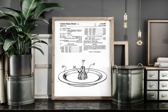 Download Dining Utensil 1978 Patent Art Poster - 1978 Collection