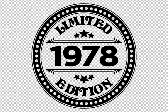 Download Limited Edition 1978 SVG EPS PNG - 1978 Collection